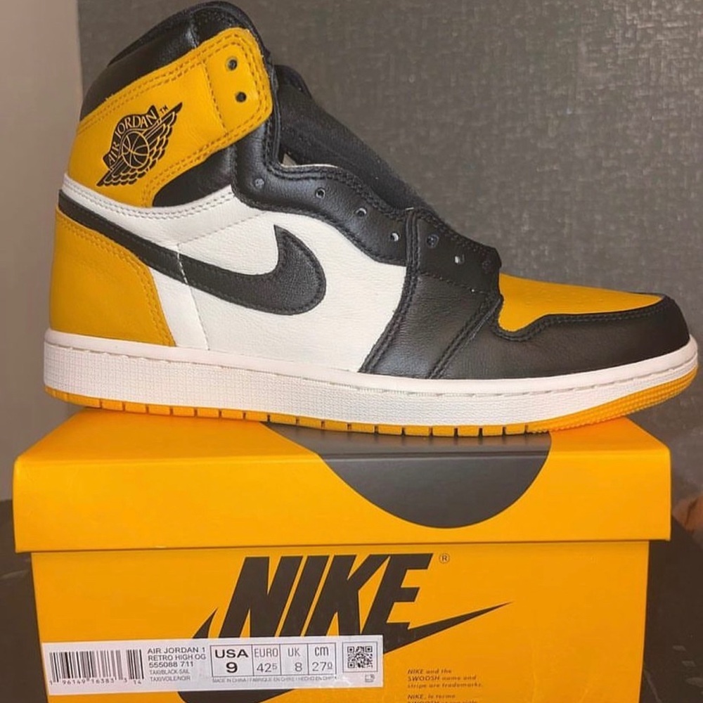 Nike Air Jordan 1 Retro High OG shoes TAXI
